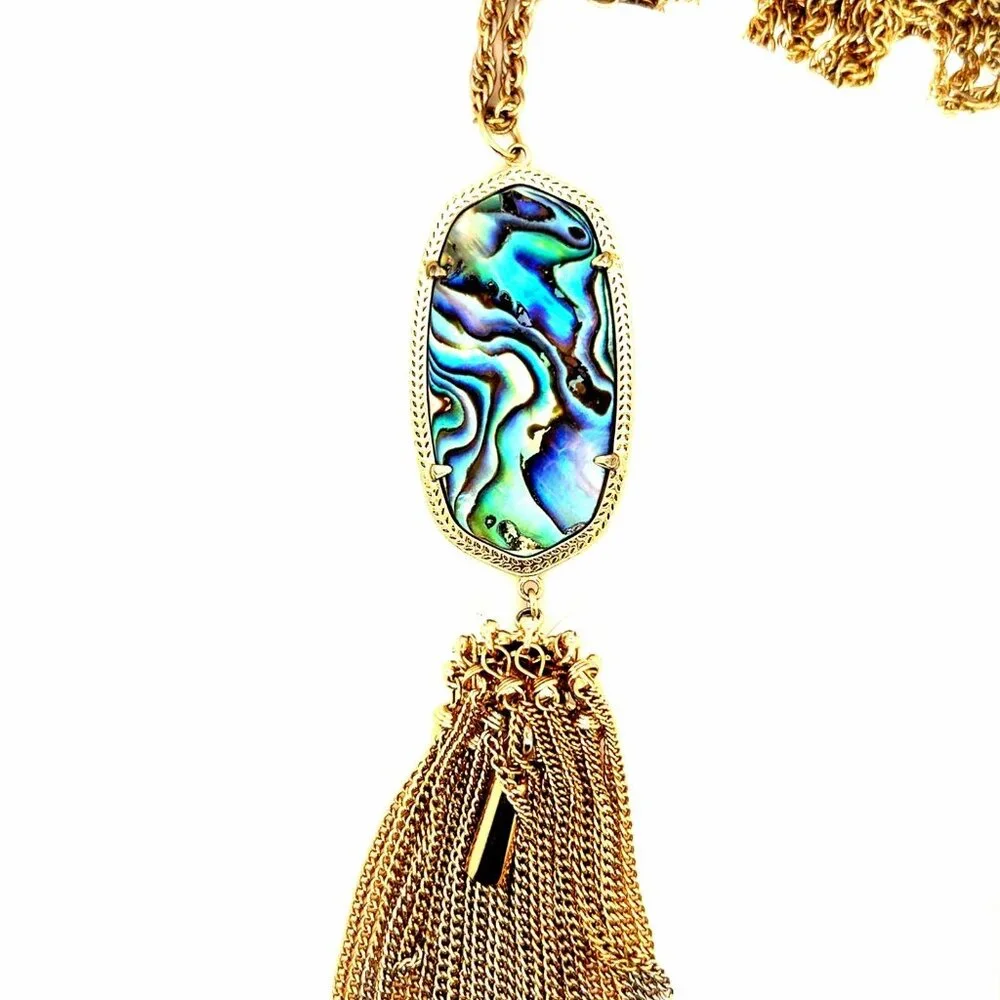 Kendra Scott Abalone Rayne Necklace‎